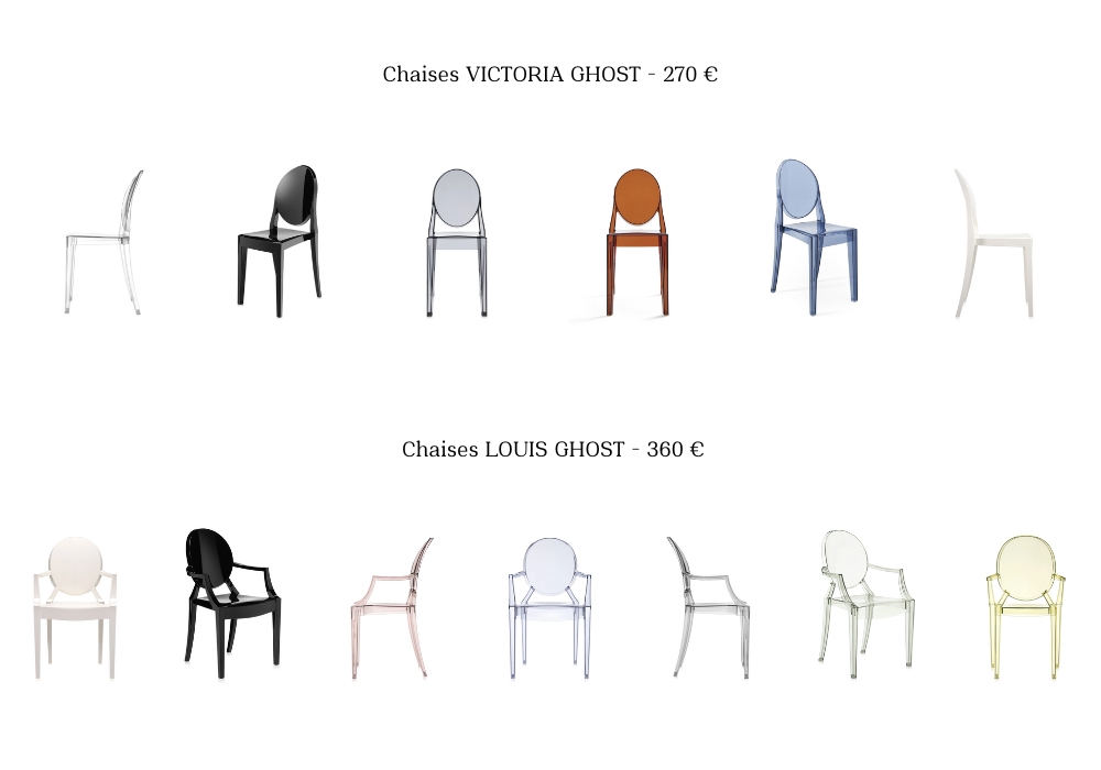 table et chaise/K.Ghost 2